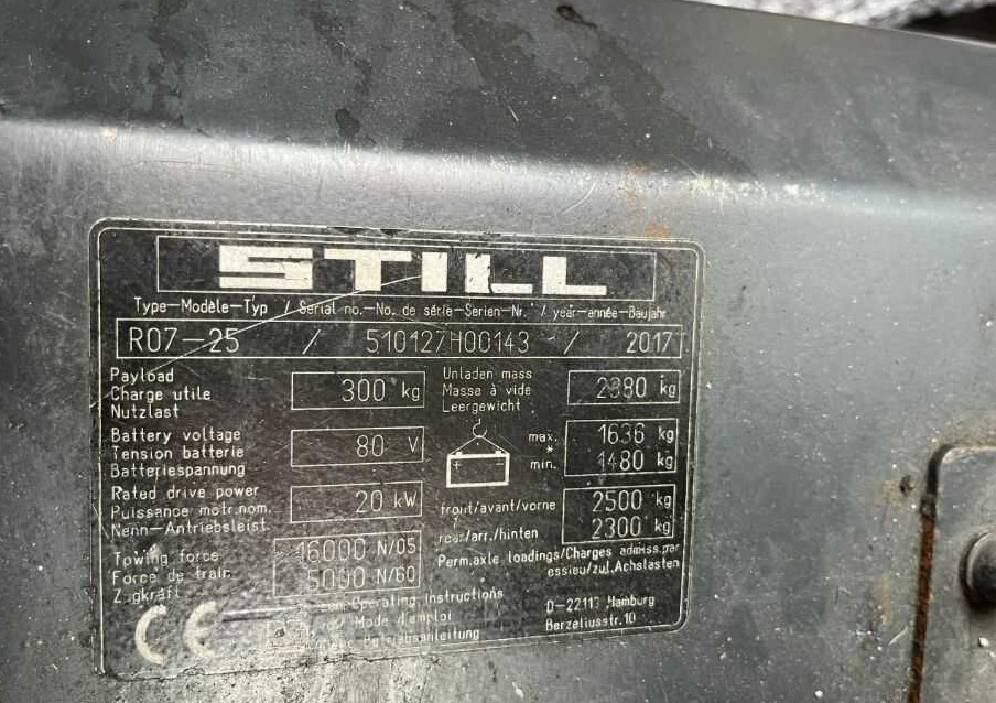 Still R07-25 - Tractor electric: Foto 4 Still R07-25 - Tractor electric: Foto 4