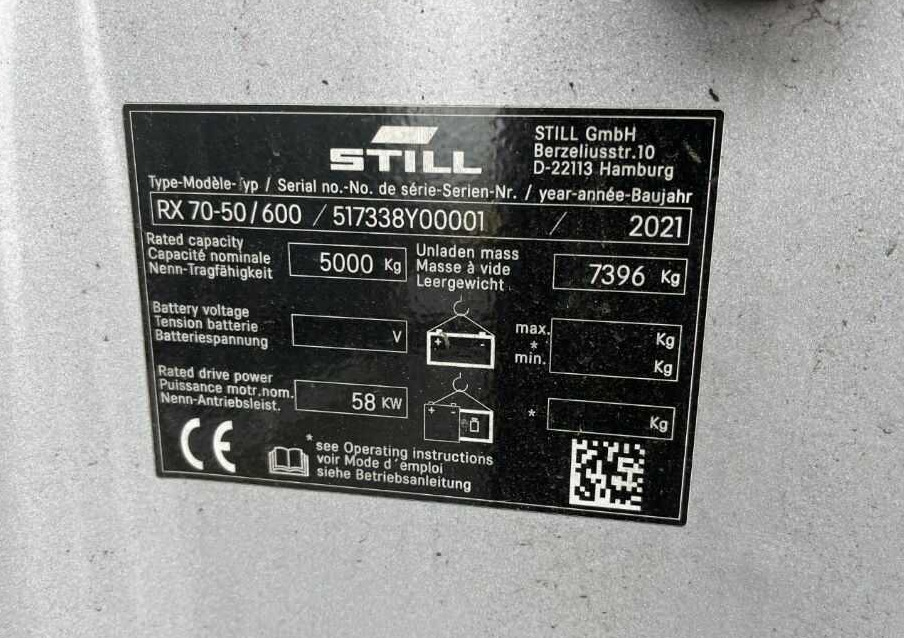 Still RX70-50T/600 - Stivuitor GPL: Foto 4 Still RX70-50T/600 - Stivuitor GPL: Foto 4