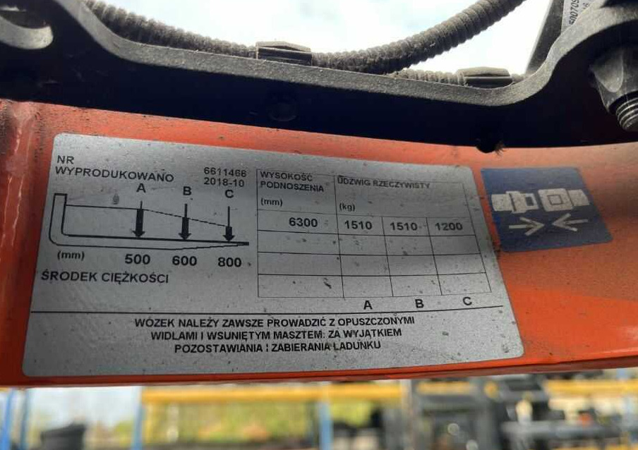 Toyota RRE160H - Stivuitor cu catarg retractabil: Foto 5 Toyota RRE160H - Stivuitor cu catarg retractabil: Foto 5