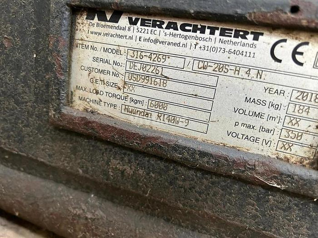 Tiltrotator TILT ROTATOR TR150: Foto 12