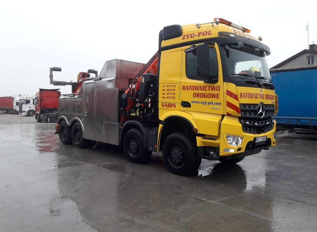 Mercedes-Benz Arocs 8x8 4153 G&G Wrecker Mercedes-Benz Arocs 8x8 4153 G&G Wrecker - Maşină de tractare: Foto 3 Mercedes-Benz Arocs 8x8 4153 G&G Wrecker Mercedes-Benz Arocs 8x8 4153 G&G Wrecker - Maşină de tractare: Foto 3