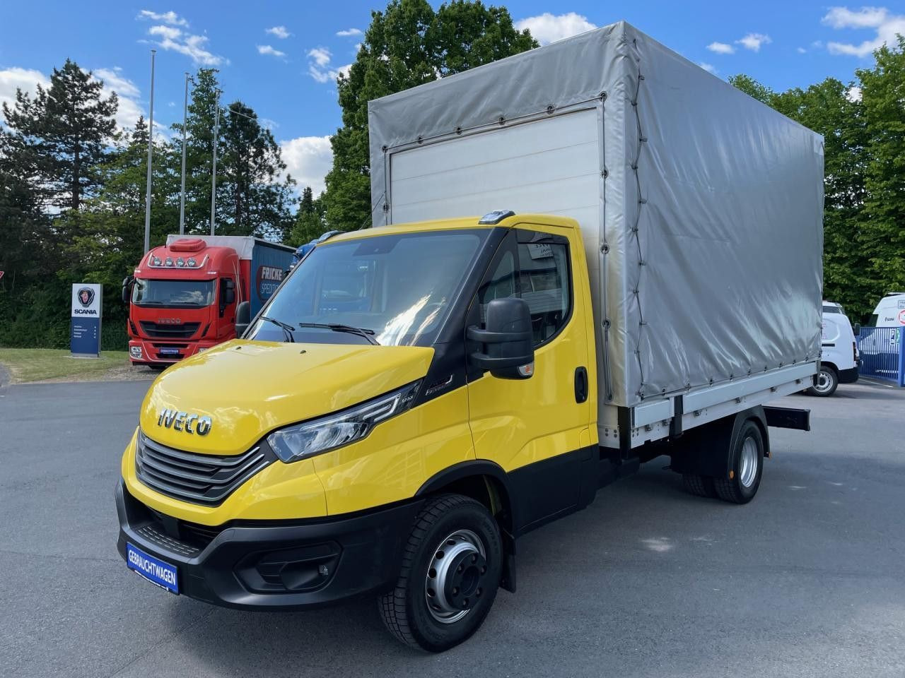 Iveco Daily 70C21HA8/P (72C) Euro6 Klima AHK Navi ZV - Autoutilitară cu prelată: Foto 2 Iveco Daily 70C21HA8/P (72C) Euro6 Klima AHK Navi ZV - Autoutilitară cu prelată: Foto 2
