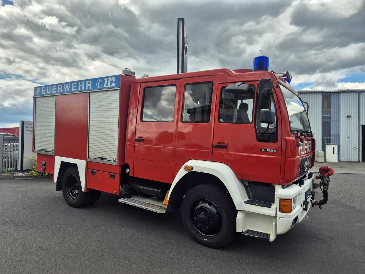 MAN 14.224 4x4 TLF 16/29 Tanklöschfahrzeug Feuerwehr - Camion: Foto 4 MAN 14.224 4x4 TLF 16/29 Tanklöschfahrzeug Feuerwehr - Camion: Foto 4