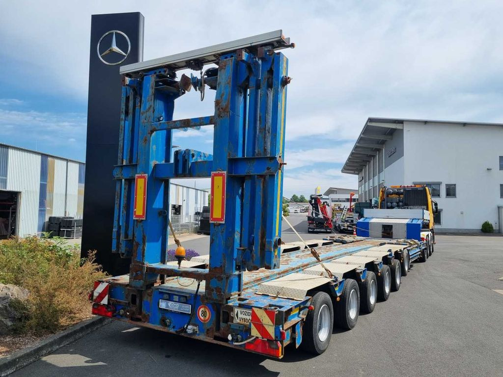 Goldhofer STZ-H6-57/80A Teleskop-Tieflader Waggontransport Goldhofer STZ-H6-57/80A Teleskop-Tieflader Waggontransport - Semiremorcă transport agabaritic: Foto 2 Goldhofer STZ-H6-57/80A Teleskop-Tieflader Waggontransport Goldhofer STZ-H6-57/80A Teleskop-Tieflader Waggontransport - Semiremorcă transport agabaritic: Foto 2