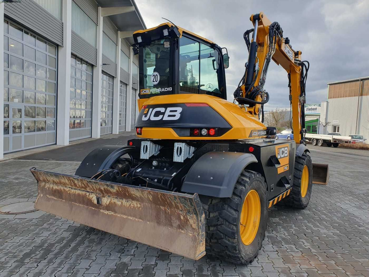 JCB Hydradig HD 110WT / 2022 / nur 239h! / Powertilt - Excavator pe roţi: Foto 3 JCB Hydradig HD 110WT / 2022 / nur 239h! / Powertilt - Excavator pe roţi: Foto 3