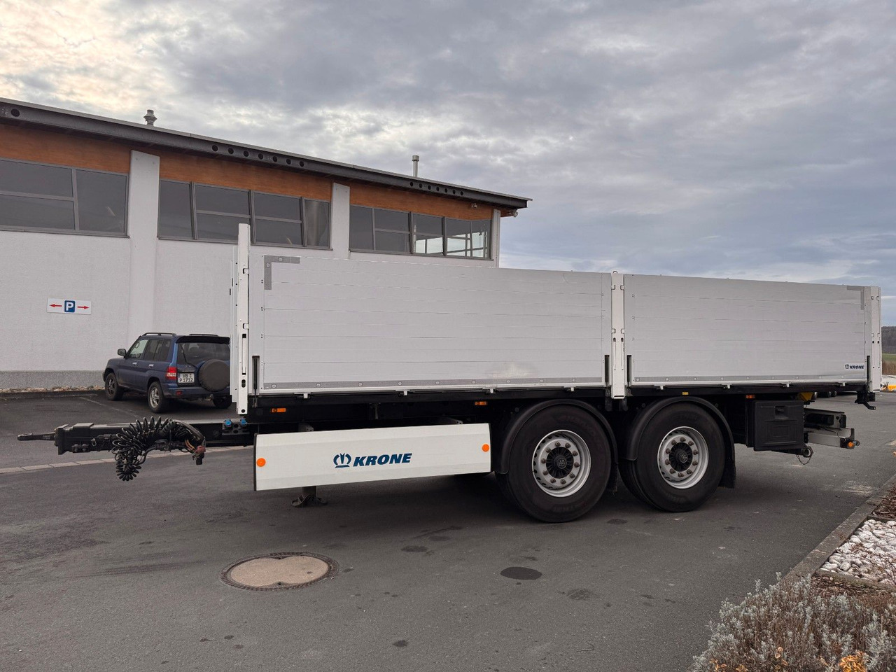 Krone ZZ 6.520mm BPW-Achsen 50er Öse - Remorcă platformă: Foto 5 Krone ZZ 6.520mm BPW-Achsen 50er Öse - Remorcă platformă: Foto 5