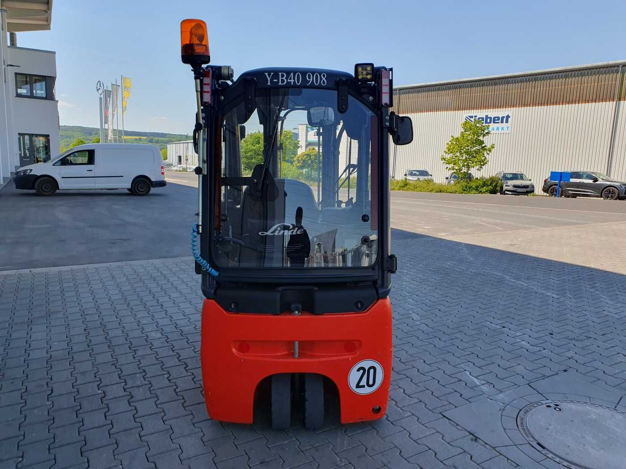 Linde E14 - 01 / Triplex: 4.10m! / SS / nur 1.003h! - Electrostivuitor: Foto 5 Linde E14 - 01 / Triplex: 4.10m! / SS / nur 1.003h! - Electrostivuitor: Foto 5