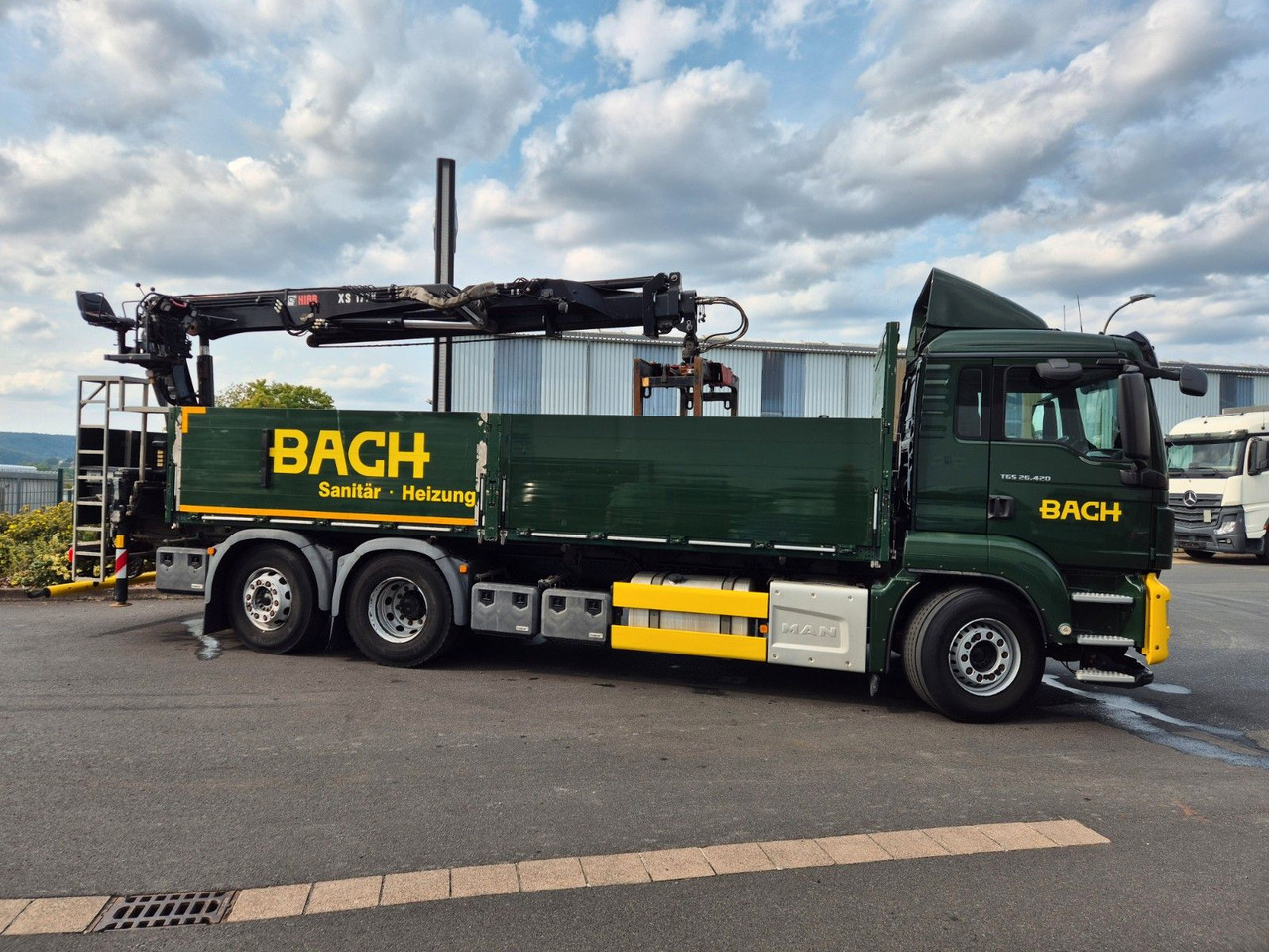 MAN TGS 26.420 6x2-4 LL Hiab 177K PRO 2 Stück - Camion cu macara: Foto 5 MAN TGS 26.420 6x2-4 LL Hiab 177K PRO 2 Stück - Camion cu macara: Foto 5