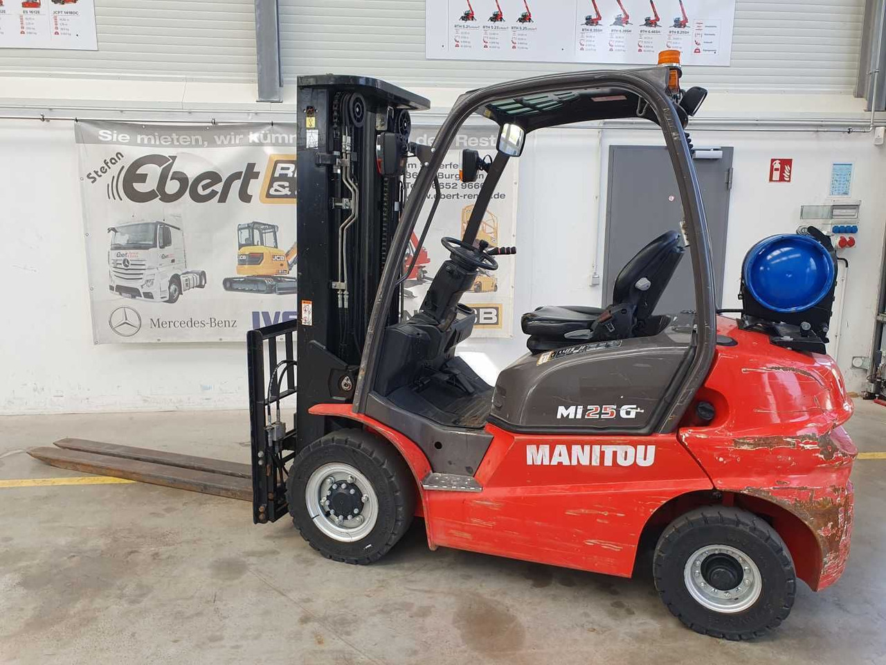 Manitou MI 25 G / Triplex: 4.70m / nur 1.976h! / SS - Stivuitor GPL: Foto 2 Manitou MI 25 G / Triplex: 4.70m / nur 1.976h! / SS - Stivuitor GPL: Foto 2