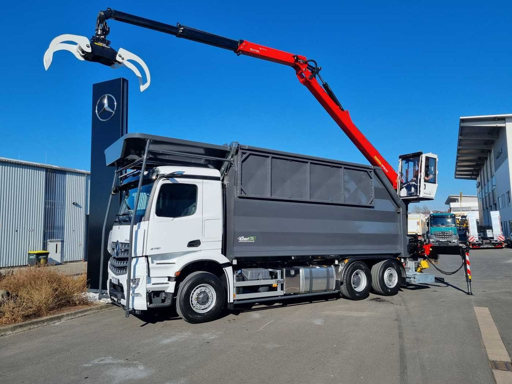 Mercedes-Benz Arocs 2751L HAD + Q170L (11,5m!) -EBERT-Fäll-LKW Mercedes-Benz Arocs 2751L HAD + Q170L (11,5m) -EBERT-Forst-LKW - Camion forestier, Camion cu macara: Foto 1 Mercedes-Benz Arocs 2751L HAD + Q170L (11,5m!) -EBERT-Fäll-LKW Mercedes-Benz Arocs 2751L HAD + Q170L (11,5m) -EBERT-Forst-LKW - Camion forestier, Camion cu macara: Foto 1