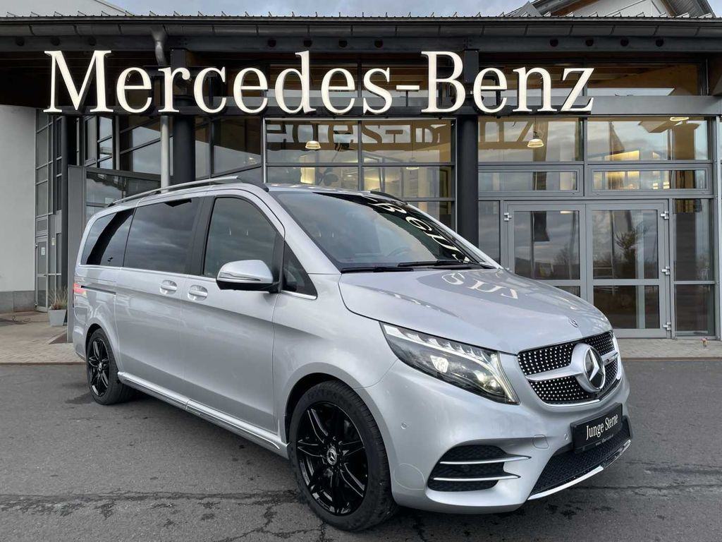 Mercedes-Benz V 300 d EXCLUSIVE ED AMG Panorama AHK2,5 DISTRON Mercedes-Benz V 300 d EXCLUSIVE ED AMG Panorama AHK2,5 DISTRON - Microbuz, Transport persoane: Foto 1 Mercedes-Benz V 300 d EXCLUSIVE ED AMG Panorama AHK2,5 DISTRON Mercedes-Benz V 300 d EXCLUSIVE ED AMG Panorama AHK2,5 DISTRON - Microbuz, Transport persoane: Foto 1