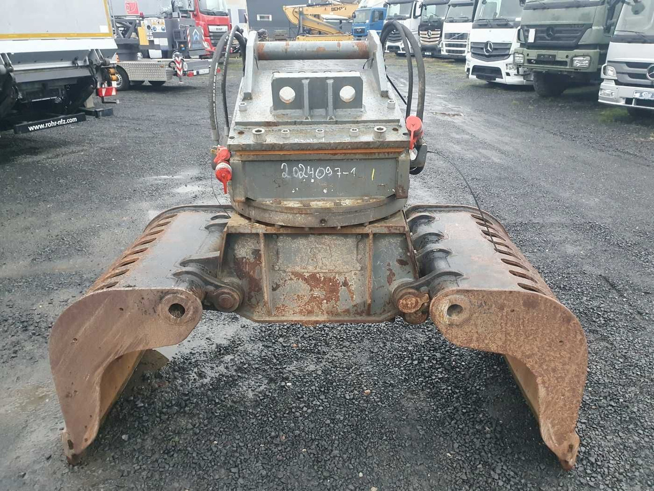 Graifer Pladdet Abbruchgreifer Greifer MS21 MS25 Rotator: Foto 1