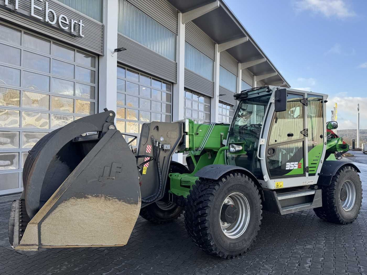 Sennebogen 355 E / Greifschaufel / nur 998h! - Încărcător frontal pe pneuri: Foto 5 Sennebogen 355 E / Greifschaufel / nur 998h! - Încărcător frontal pe pneuri: Foto 5