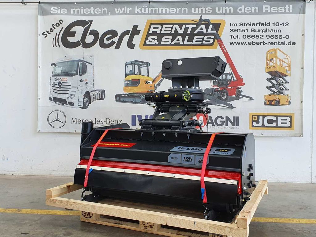 Seppi M. H-SMO-B 125 / Vario Flow / Drehmotor Seppi M. H-SMO-B 125 / Vario Flow / Drehmotor - Tocător forestier: Foto 1 Seppi M. H-SMO-B 125 / Vario Flow / Drehmotor Seppi M. H-SMO-B 125 / Vario Flow / Drehmotor - Tocător forestier: Foto 1