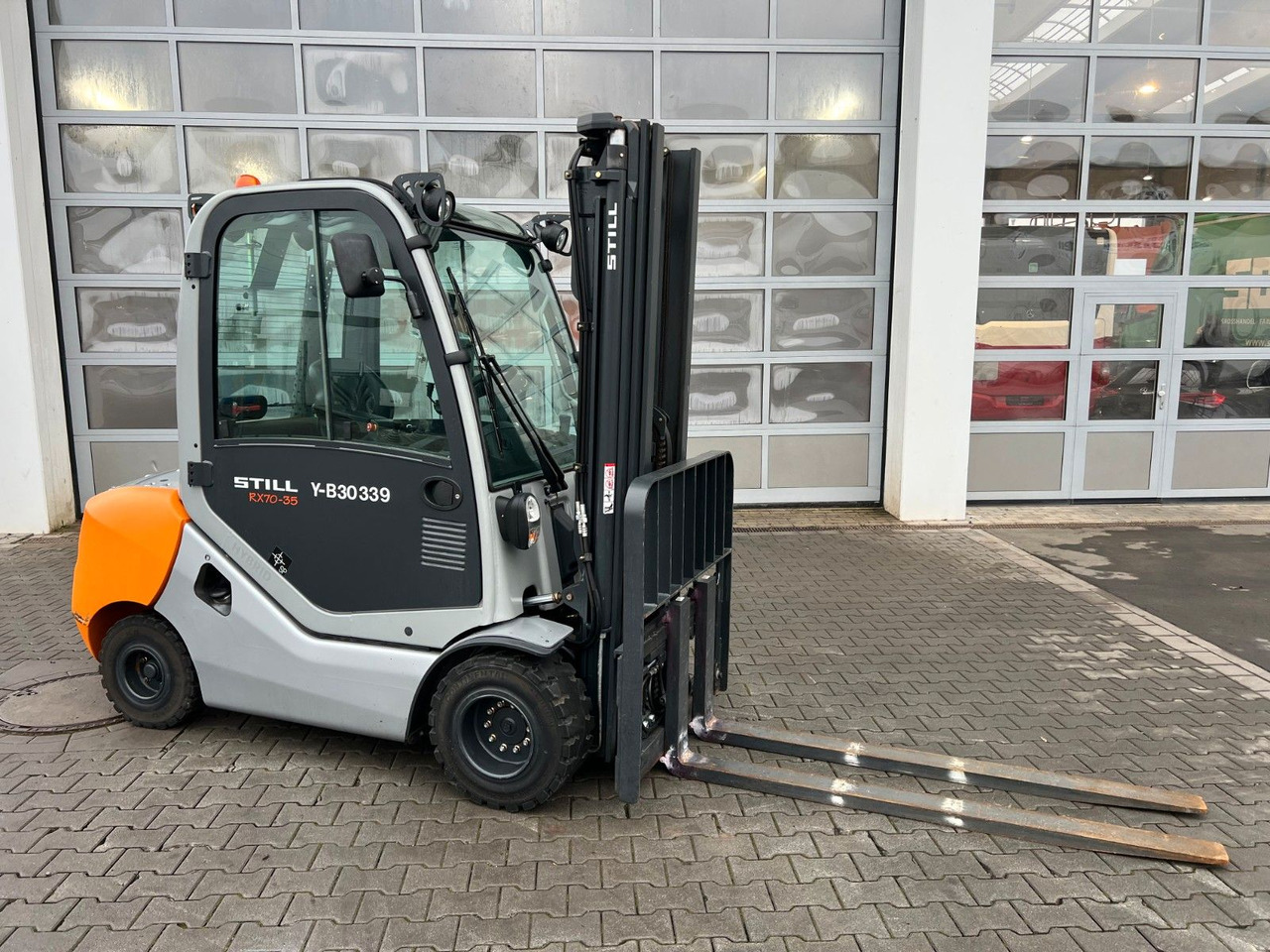 Still RX70-35 / Triplex: 4.80m / nur 325h / SS / Waage - Stivuitor diesel: Foto 2 Still RX70-35 / Triplex: 4.80m / nur 325h / SS / Waage - Stivuitor diesel: Foto 2