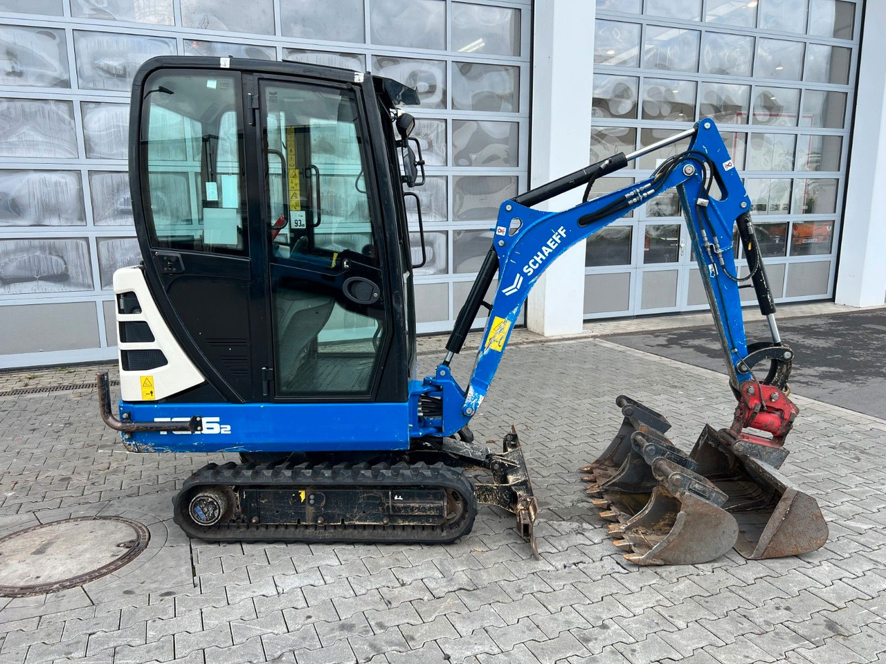 Terex TC16 / 2017 / 1.769h / Löffelpaket / Powertilt - Mini excavator: Foto 3 Terex TC16 / 2017 / 1.769h / Löffelpaket / Powertilt - Mini excavator: Foto 3