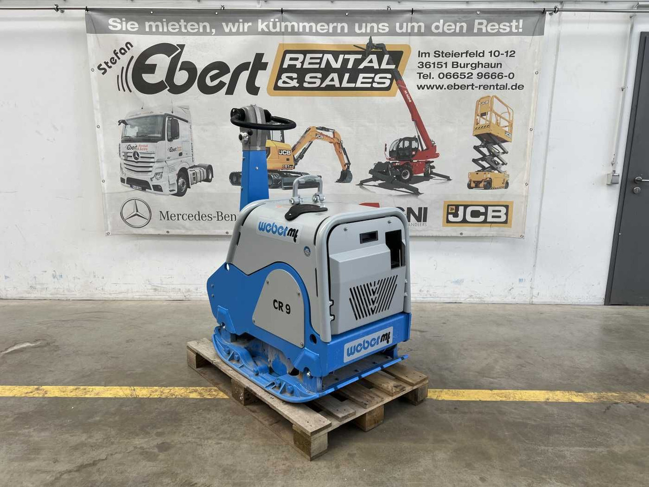 Weber CR 9 MDM Hatz-Diesel / 740kg / DEMO / 2022 - Placă compactoare: Foto 1 Weber CR 9 MDM Hatz-Diesel / 740kg / DEMO / 2022 - Placă compactoare: Foto 1