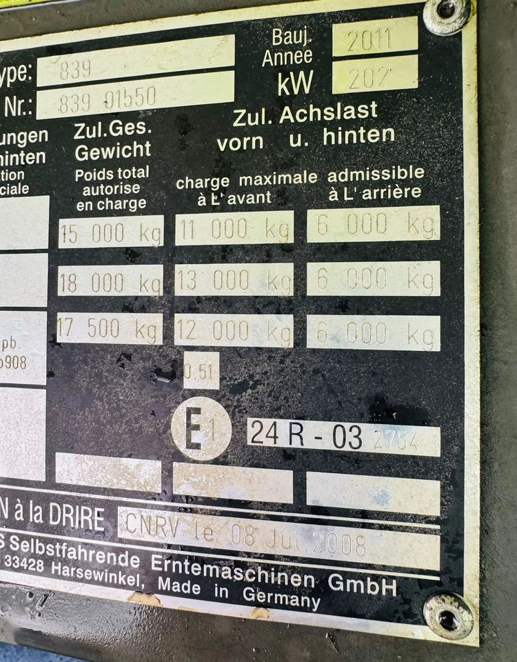 Claas Tucano 450 - Combină de recoltat cereale: Foto 5 Claas Tucano 450 - Combină de recoltat cereale: Foto 5