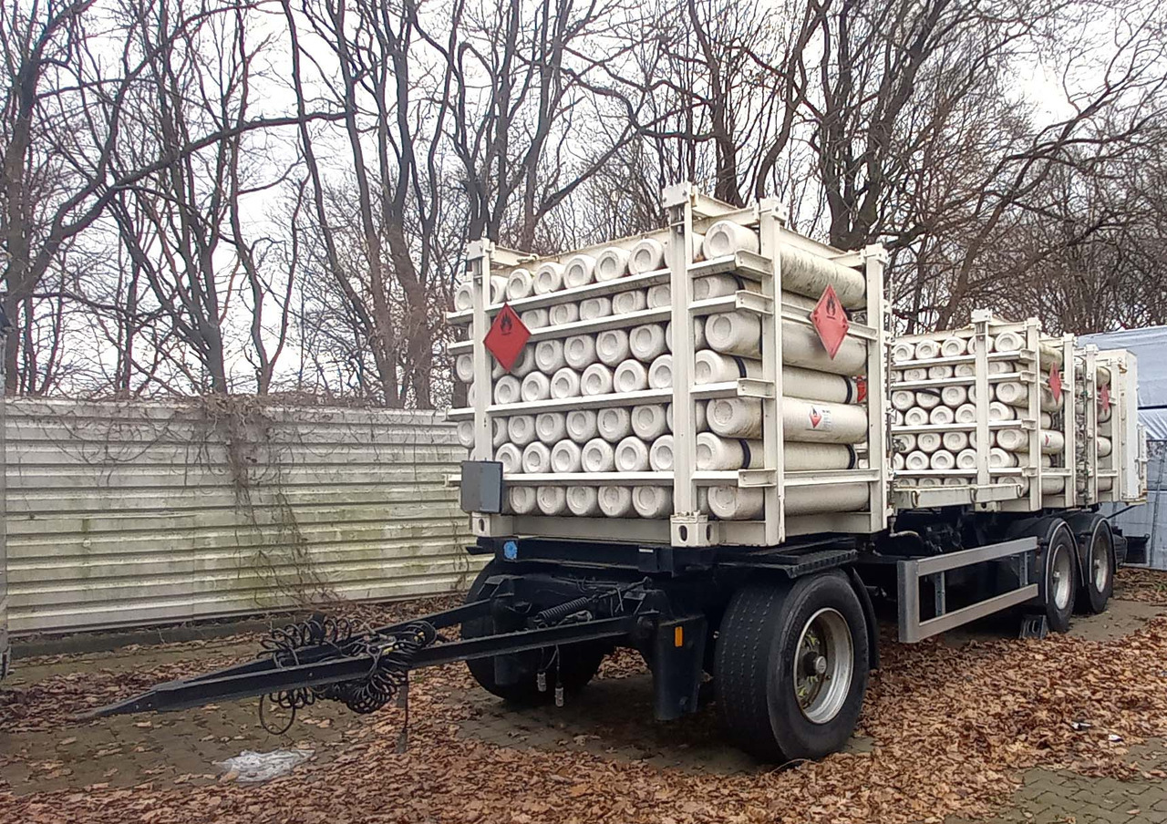 SAMRO Gas semi-trailer tube used for CNG Methane Erdgas 200 Bar - Remorcă: Foto 1 SAMRO Gas semi-trailer tube used for CNG Methane Erdgas 200 Bar - Remorcă: Foto 1