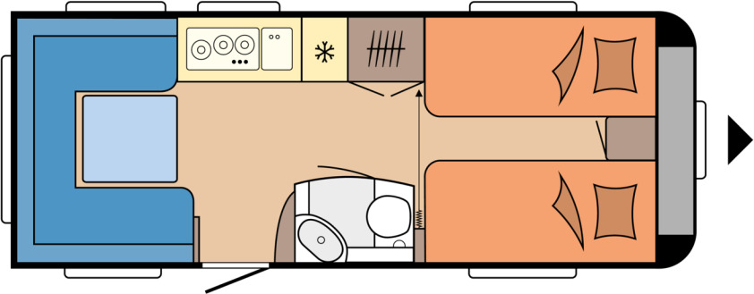 Hobby EXCELLENT EDITION 540 UL - Rulotă: Foto 1 Hobby EXCELLENT EDITION 540 UL - Rulotă: Foto 1