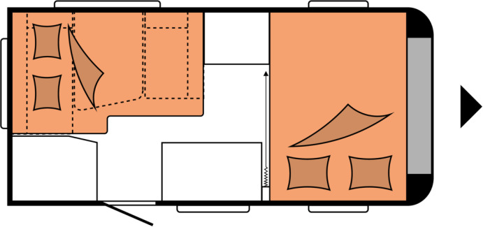 Hobby ONTOUR 390 SF - Rulotă: Foto 2 Hobby ONTOUR 390 SF - Rulotă: Foto 2