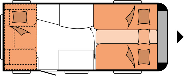 Hobby ONTOUR 460 DL - Rulotă: Foto 2 Hobby ONTOUR 460 DL - Rulotă: Foto 2