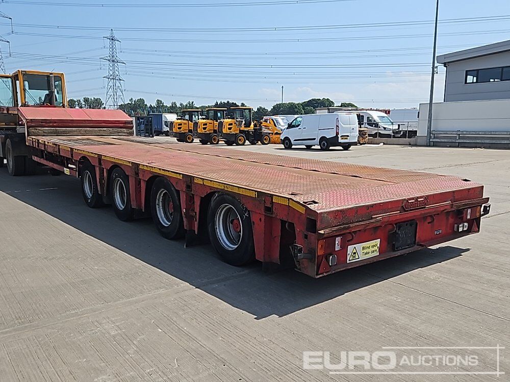 2003 Nooteboom 4 Axle Extendable Step Frame Low Loader Trailer, Outriggers, Rear Steer - Semiremorcă transport agabaritic: Foto 3 2003 Nooteboom 4 Axle Extendable Step Frame Low Loader Trailer, Outriggers, Rear Steer - Semiremorcă transport agabaritic: Foto 3