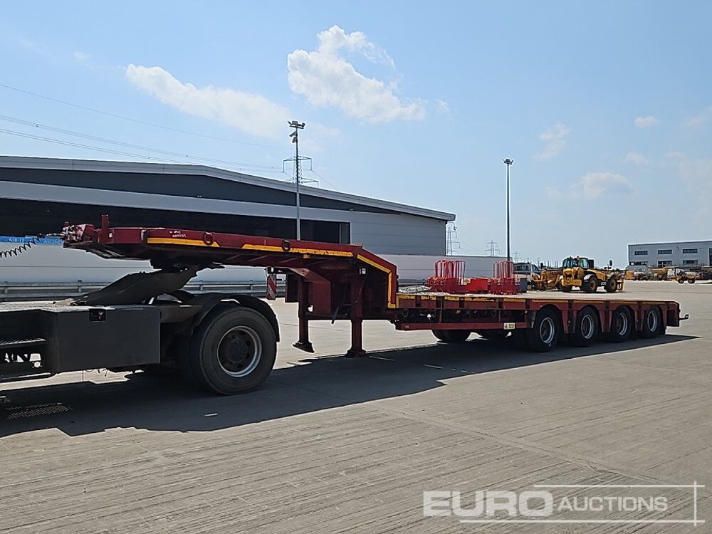 2003 Nooteboom 4 Axle Extendable Step Frame Low Loader Trailer, Outriggers, Rear Steer - Semiremorcă transport agabaritic: Foto 1 2003 Nooteboom 4 Axle Extendable Step Frame Low Loader Trailer, Outriggers, Rear Steer - Semiremorcă transport agabaritic: Foto 1