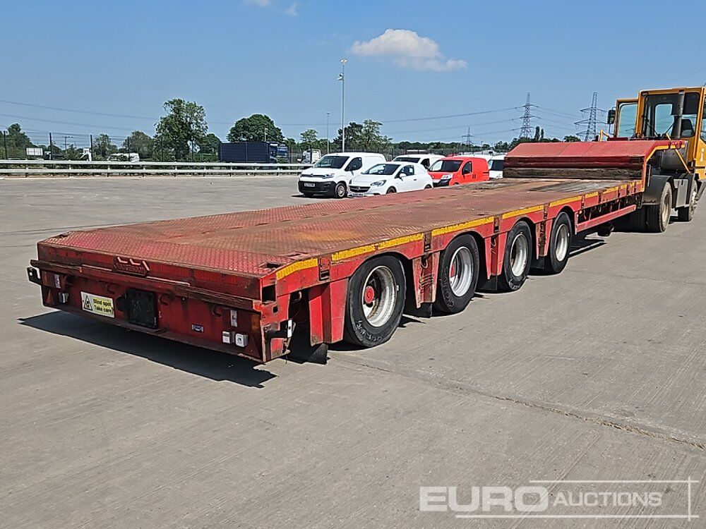2003 Nooteboom 4 Axle Extendable Step Frame Low Loader Trailer, Outriggers, Rear Steer - Semiremorcă transport agabaritic: Foto 5 2003 Nooteboom 4 Axle Extendable Step Frame Low Loader Trailer, Outriggers, Rear Steer - Semiremorcă transport agabaritic: Foto 5