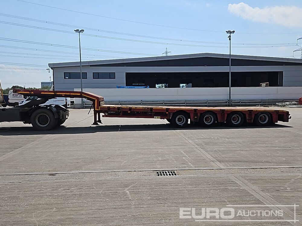 2003 Nooteboom 4 Axle Extendable Step Frame Low Loader Trailer, Outriggers, Rear Steer - Semiremorcă transport agabaritic: Foto 2 2003 Nooteboom 4 Axle Extendable Step Frame Low Loader Trailer, Outriggers, Rear Steer - Semiremorcă transport agabaritic: Foto 2