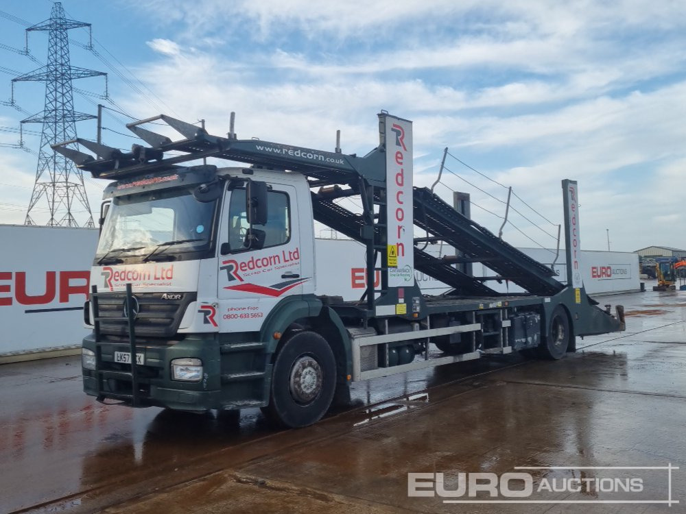 2007 Mercedes Axor - Camion transport auto: Foto 1 2007 Mercedes Axor - Camion transport auto: Foto 1