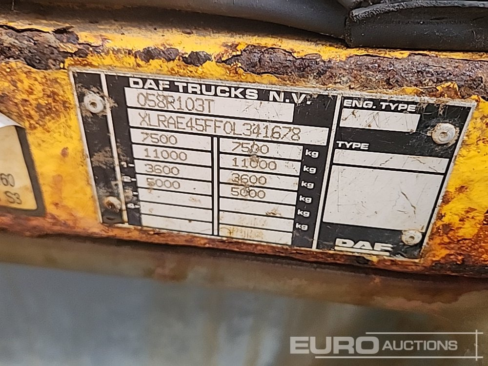 Camion basculantă 2008 DAF LF45.160: Foto 39 Camion basculantă 2008 DAF LF45.160: Foto 39