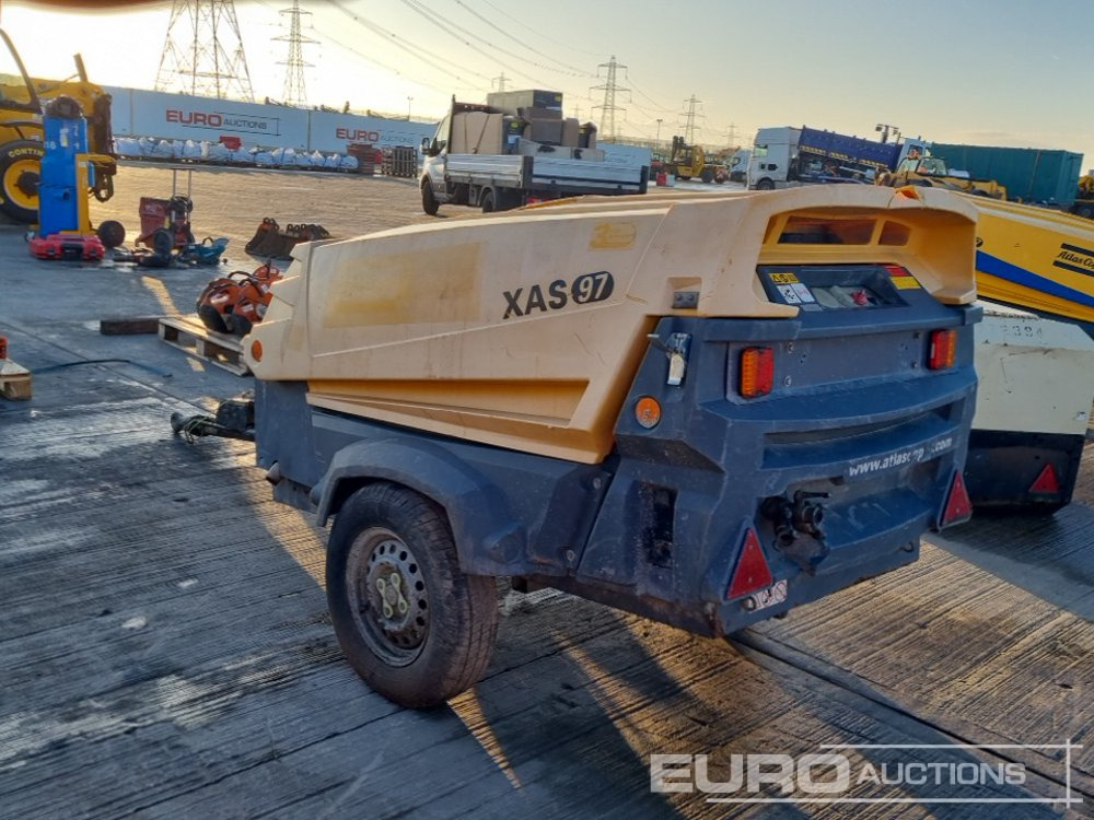 2011 Atlas Copco XAS97 - Compresor de aer: Foto 3 2011 Atlas Copco XAS97 - Compresor de aer: Foto 3
