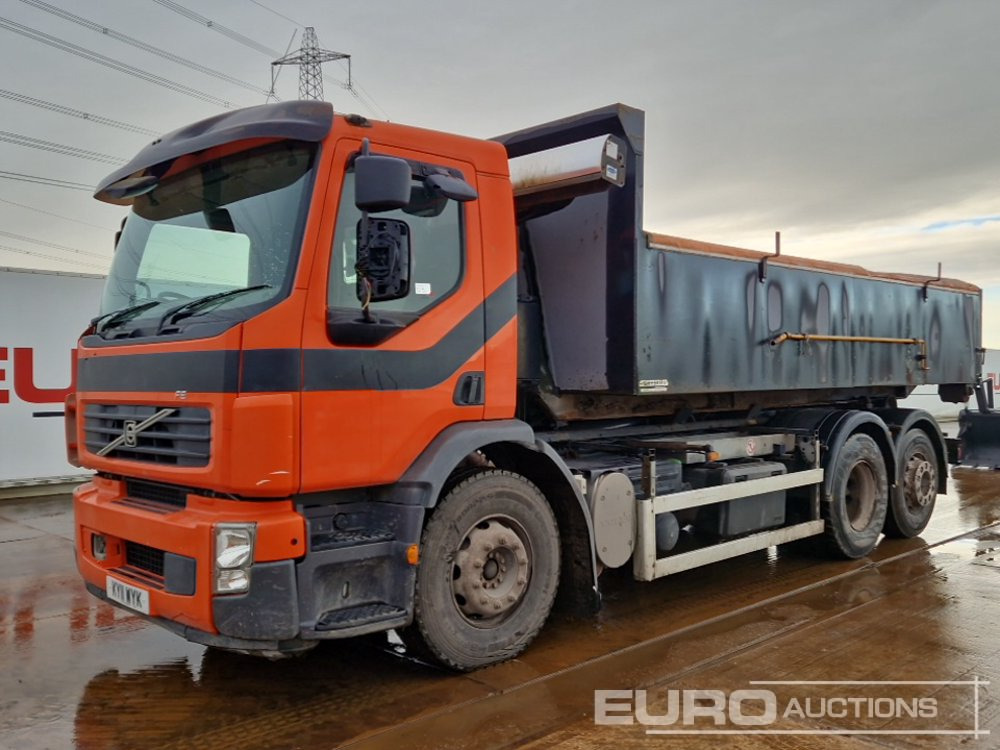 2011 Volvo FE 260 - Camion cu cârlig: Foto 1 2011 Volvo FE 260 - Camion cu cârlig: Foto 1