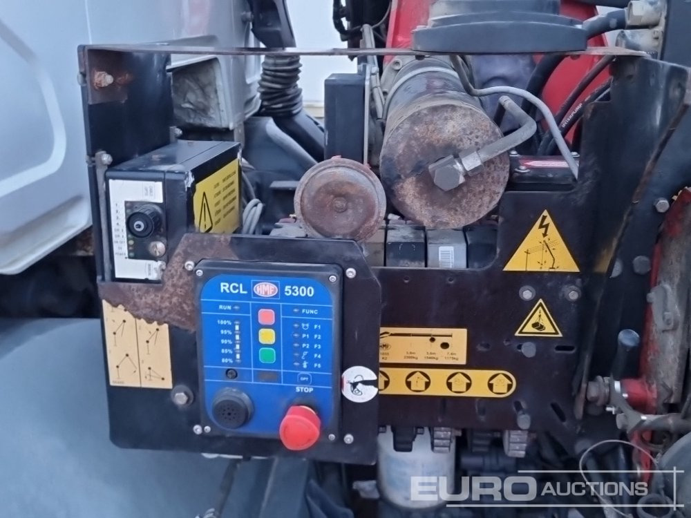 Camion basculantă, Camion cu macara 2012 DAF LF55.220: Foto 21