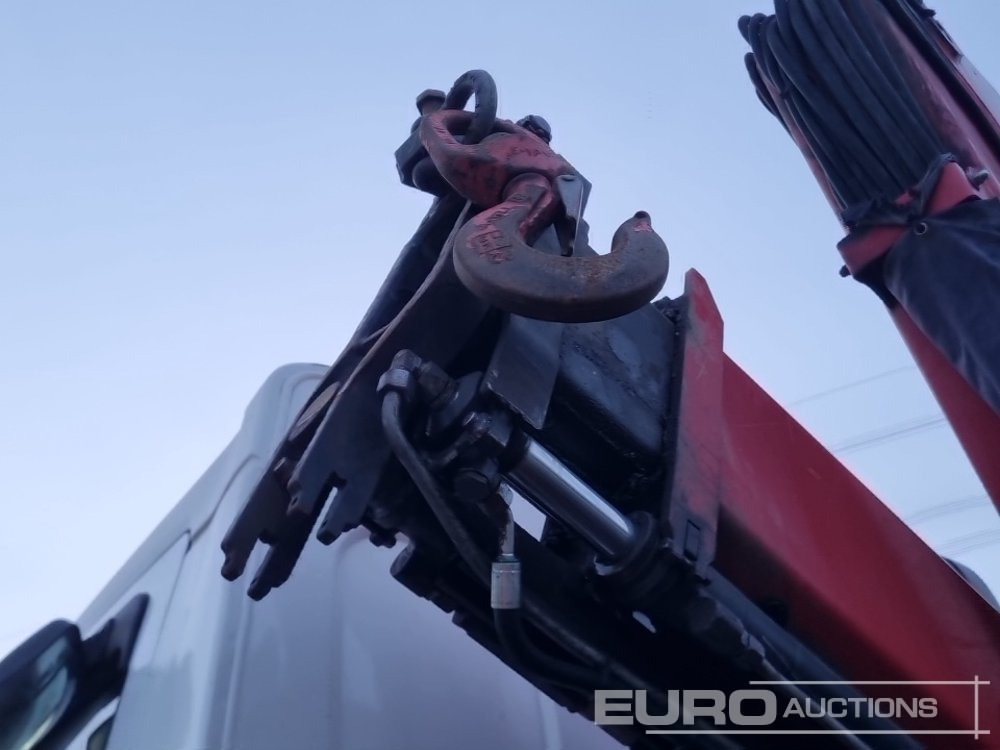 Camion basculantă, Camion cu macara 2012 DAF LF55.220: Foto 19