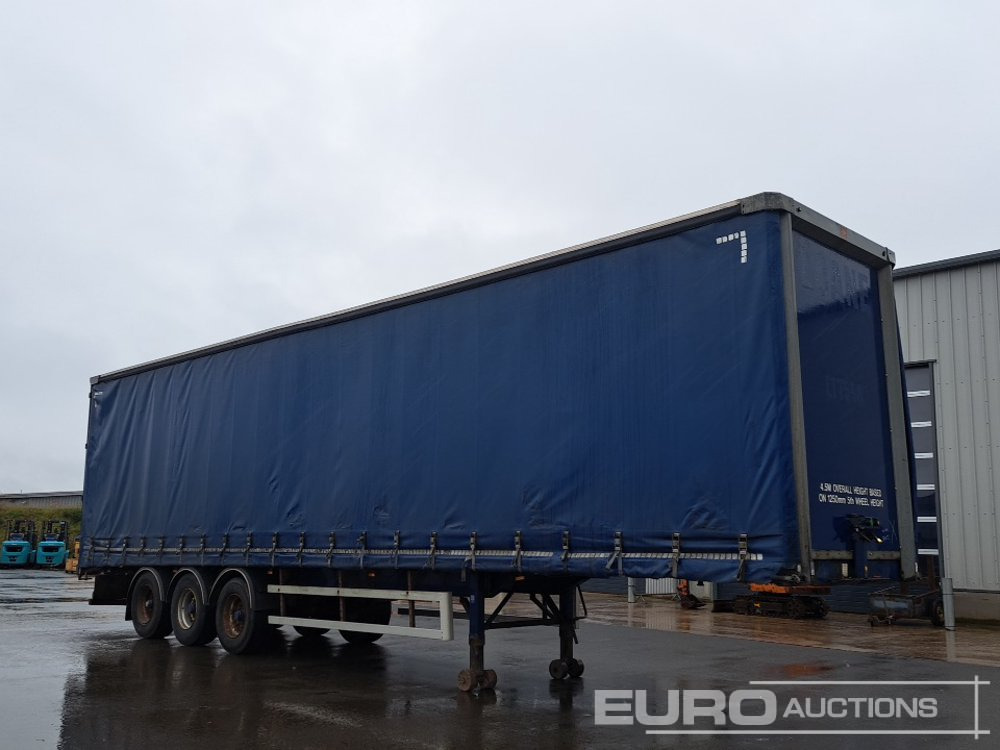 2012 SDC 45' Tri Axle Flat Trailer, BPW Axles - Semiremorcă prelată: Foto 4 2012 SDC 45' Tri Axle Flat Trailer, BPW Axles - Semiremorcă prelată: Foto 4