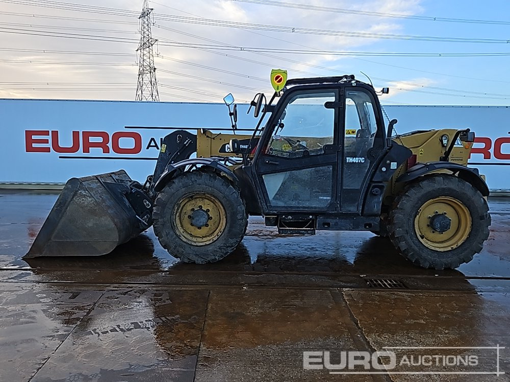 2013 CAT TH407C - Stivuitor telescopic: Foto 2 2013 CAT TH407C - Stivuitor telescopic: Foto 2