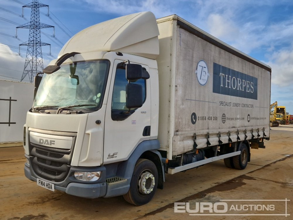 2014 DAF LF180 - Camion furgon: Foto 1 2014 DAF LF180 - Camion furgon: Foto 1