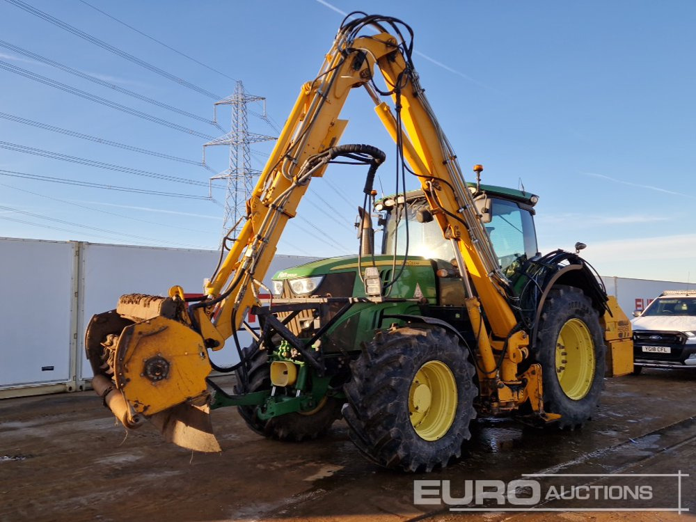 2014 John Deere 6190R - Tractor agricol: Foto 1 2014 John Deere 6190R - Tractor agricol: Foto 1