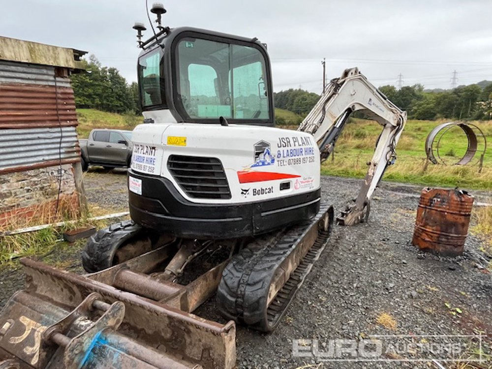 2015 Bobcat E62 - Mini excavator: Foto 5 2015 Bobcat E62 - Mini excavator: Foto 5
