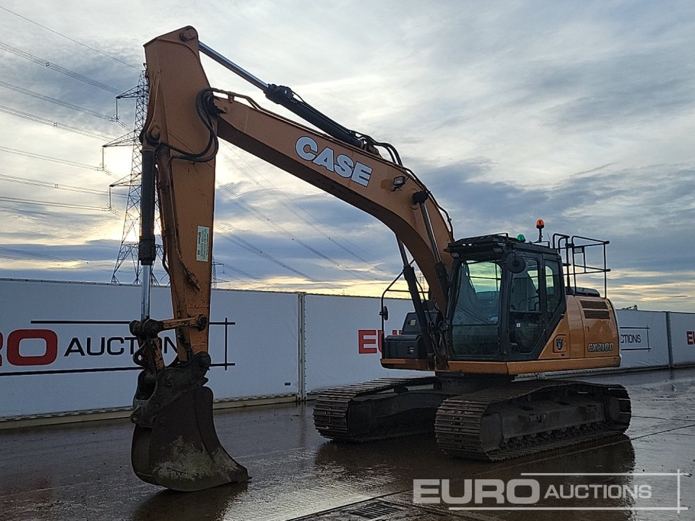 2015 Case CX210D - Excavator pe şenile: Foto 1 2015 Case CX210D - Excavator pe şenile: Foto 1