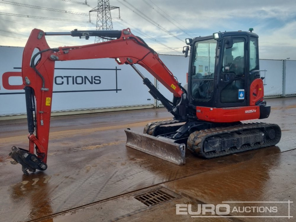 2015 Kubota KX57-4 - Mini excavator: Foto 1 2015 Kubota KX57-4 - Mini excavator: Foto 1