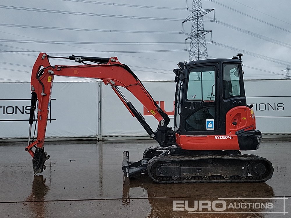 2015 Kubota KX57-4 - Mini excavator: Foto 2 2015 Kubota KX57-4 - Mini excavator: Foto 2