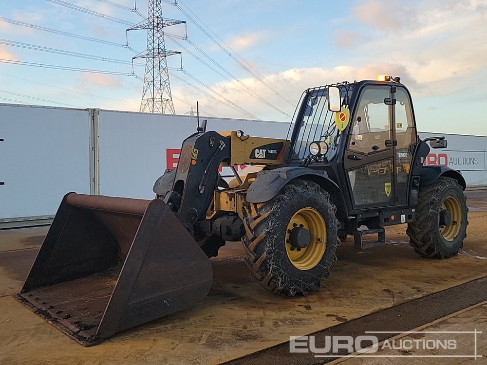 2016 CAT TH407C - Stivuitor telescopic: Foto 1 2016 CAT TH407C - Stivuitor telescopic: Foto 1