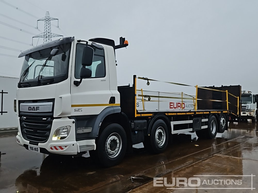 2016 DAF CF400 - Camion platformă: Foto 1 2016 DAF CF400 - Camion platformă: Foto 1