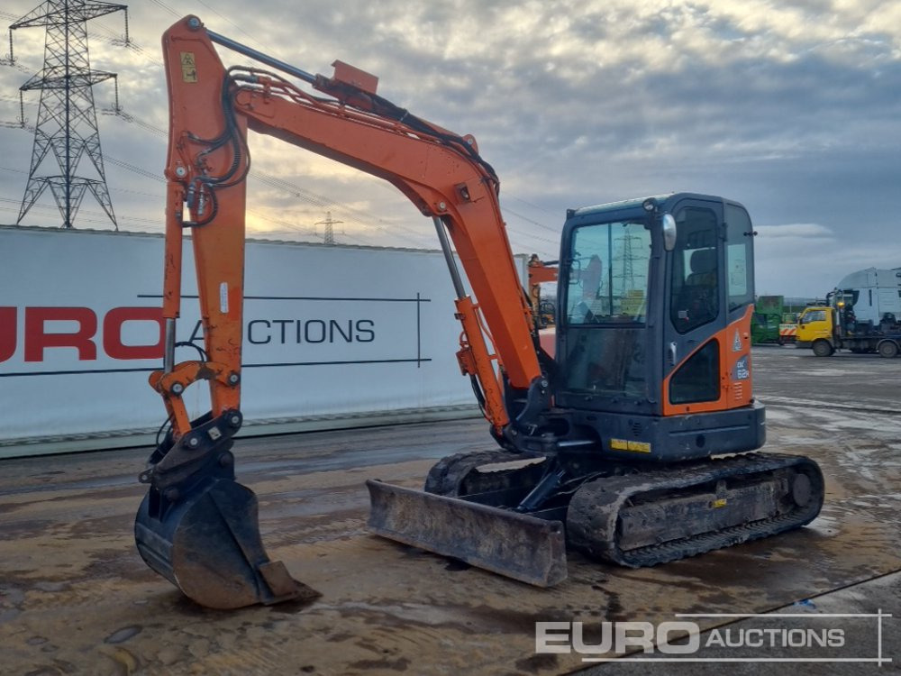 2017 Doosan DX62R-3 - Mini excavator: Foto 1 2017 Doosan DX62R-3 - Mini excavator: Foto 1