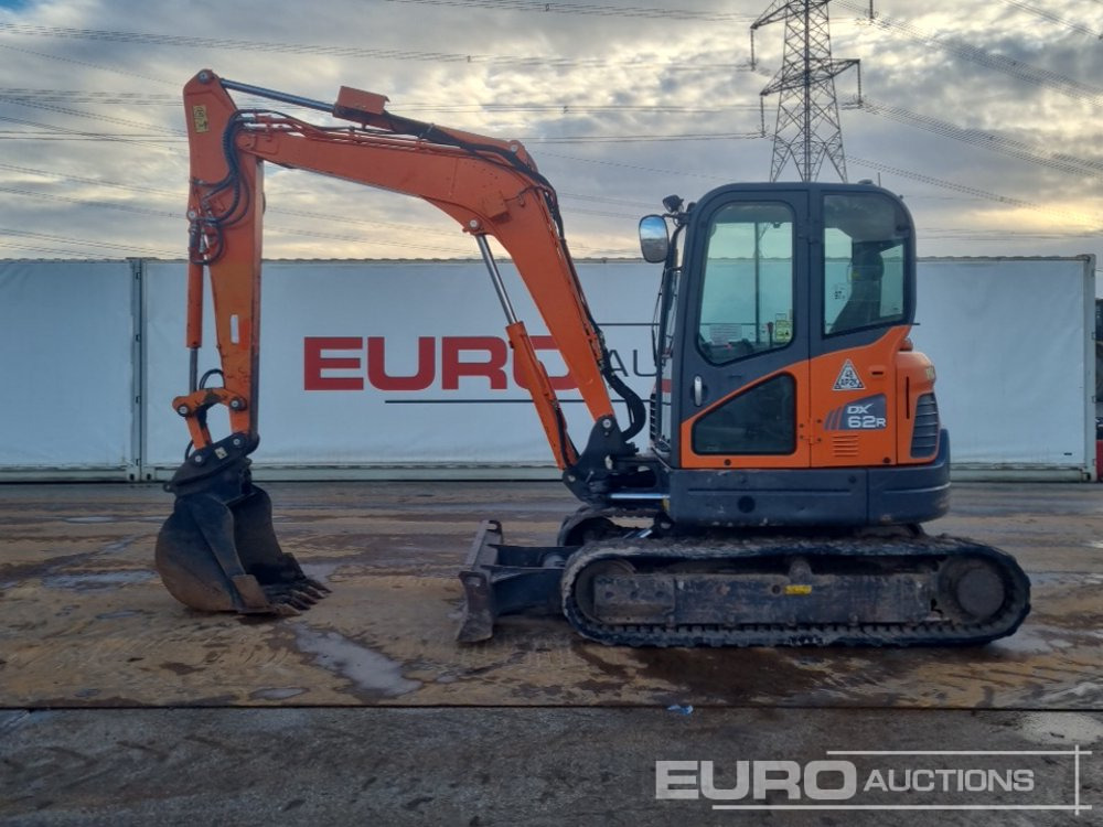 2017 Doosan DX62R-3 - Mini excavator: Foto 2 2017 Doosan DX62R-3 - Mini excavator: Foto 2