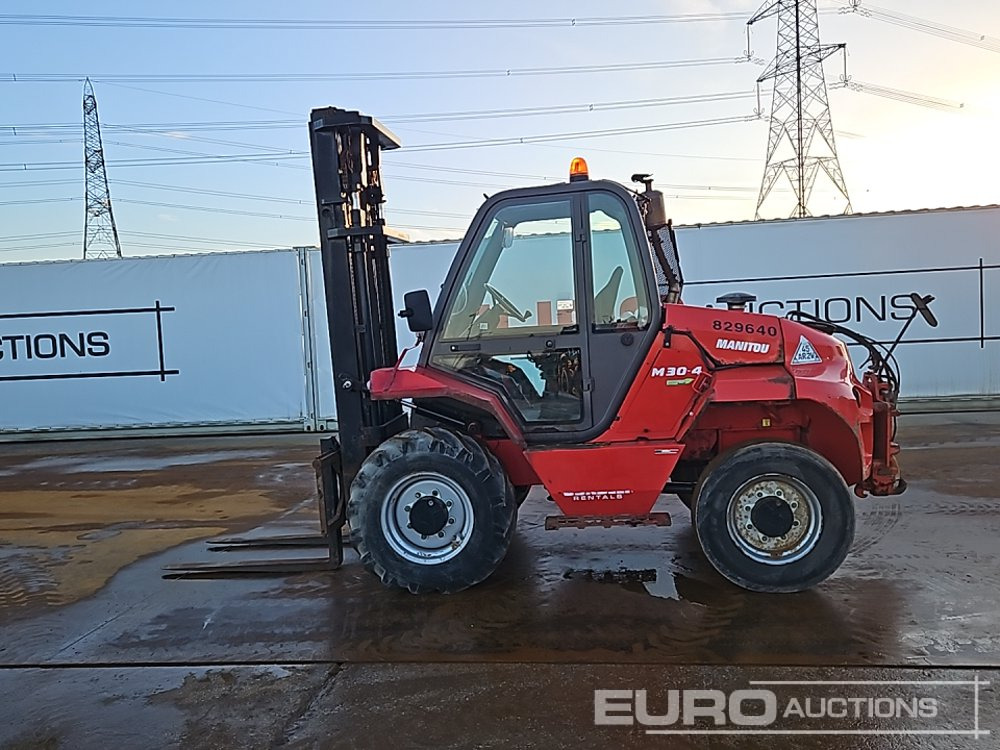 2017 Manitou M30-4 - Stivuitor de teren dificil: Foto 2 2017 Manitou M30-4 - Stivuitor de teren dificil: Foto 2