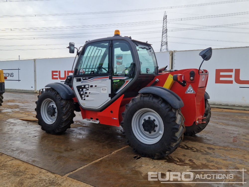 2017 Manitou MT732 - Stivuitor telescopic: Foto 3 2017 Manitou MT732 - Stivuitor telescopic: Foto 3